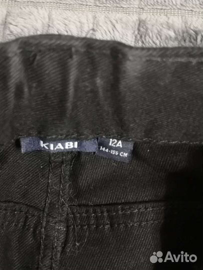 Джинсы черные