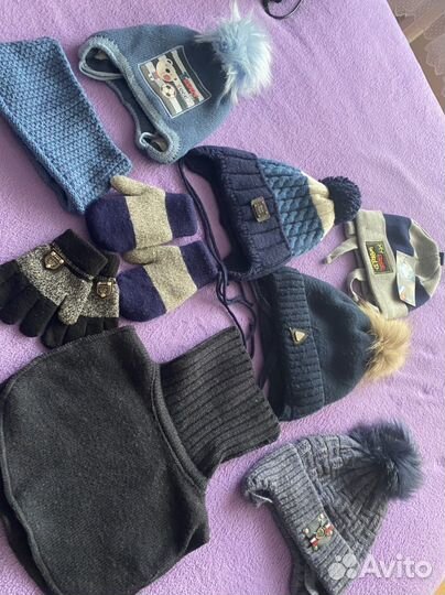 Шапка детская на мальчика