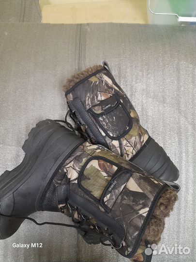 Теплые резиновые сапоги