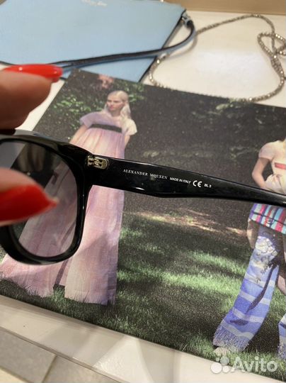 Alexander mcqueen очки оригинал