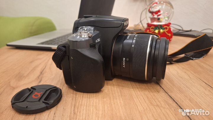 Зеркальный фотоаппарат sony dslr-A380