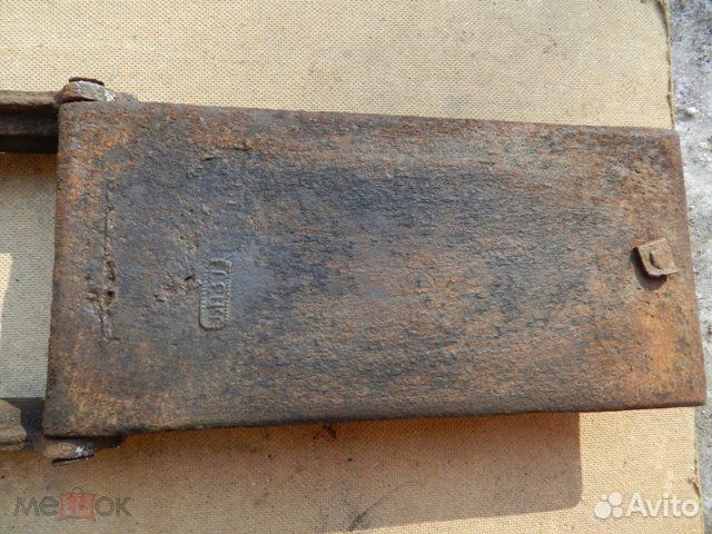 Старинная, красивая печная дверца Российская Импер