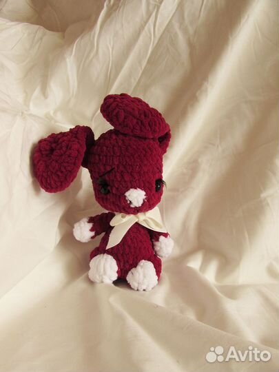 Милый вязаный Зайка