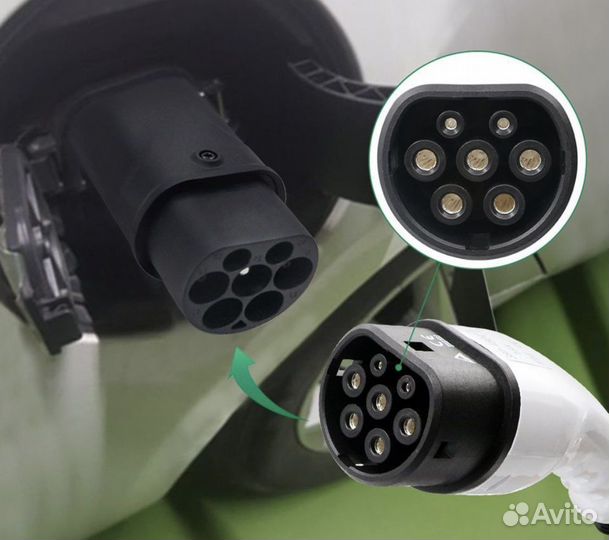 Переходник Type2 на GBT 32A