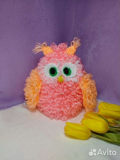 Мочалка - игрушка 