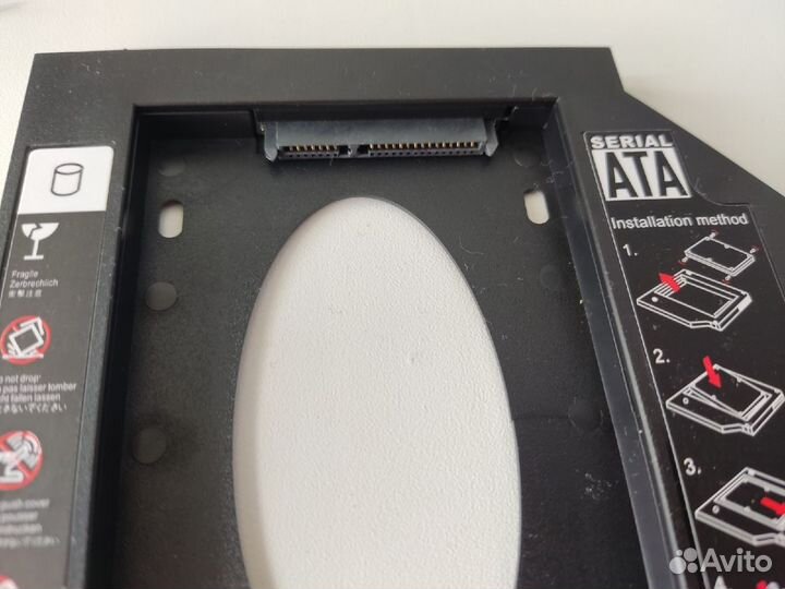 Переходник optibay для ноутбука(9,5мм,12.7мм)