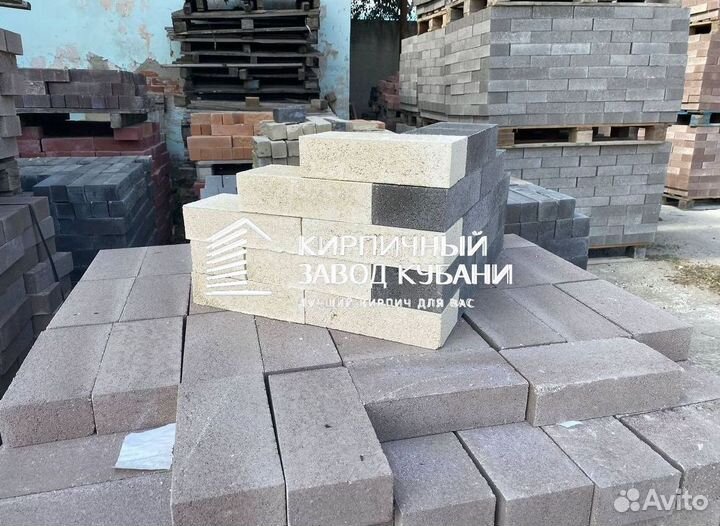 Кирпич облицовочный коричневый