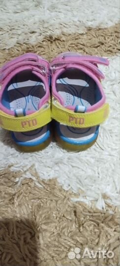 Босоножки для девочки PlayToday,25 р.мигающие