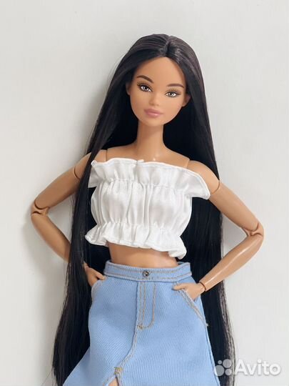 Головы барби Эль, Габриэль и Уэнсдей перепрошитые