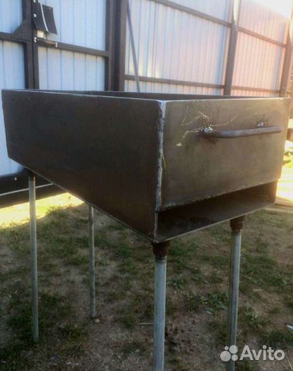 Мангал 4мм.со съёмными ножками
