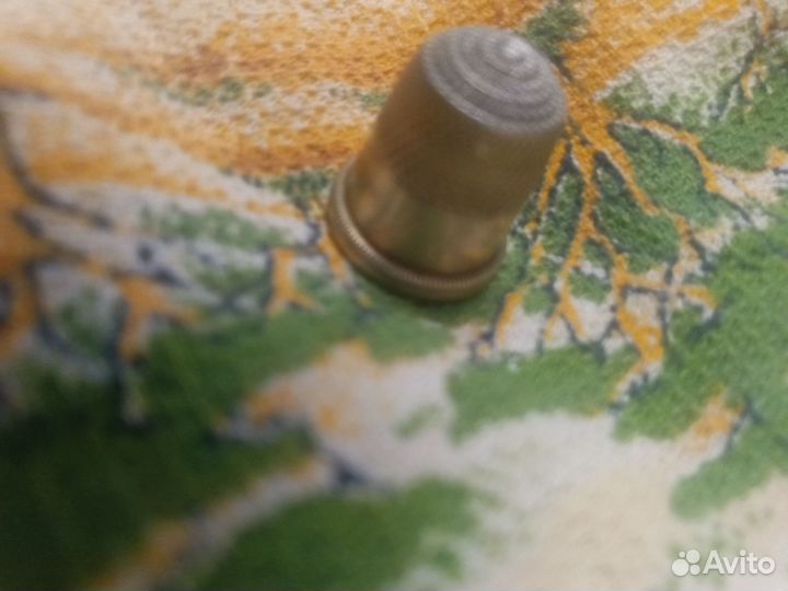 Наперсток серебро