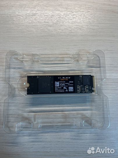 SSD WD Black SN770,500 гб
