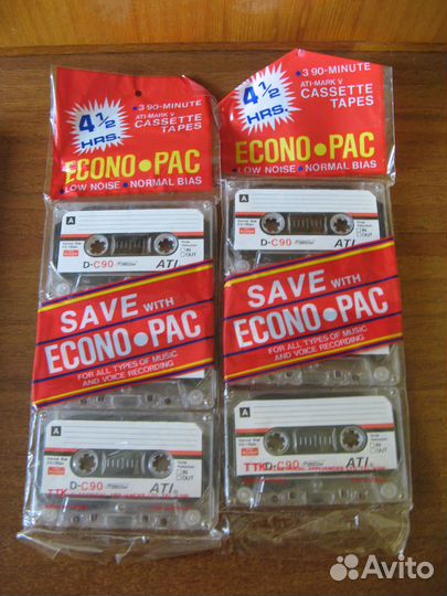 Аудиокассеты. Новые