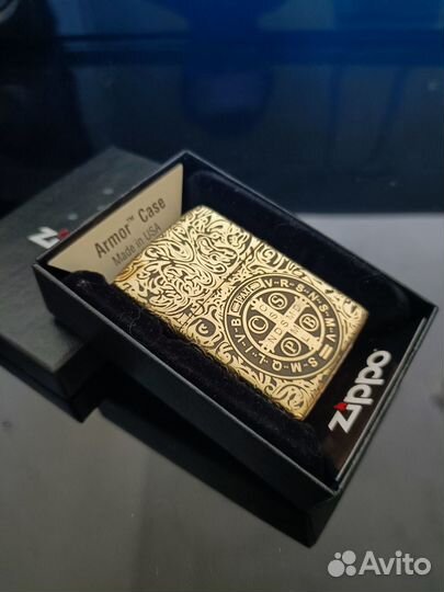 Зажигалка zippo с гравировкой из фильма Constantin