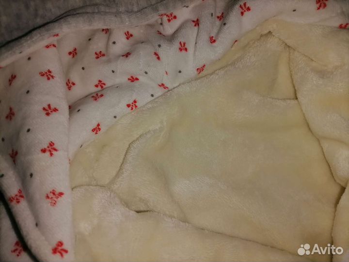 Комбез утеплённый 3-6мес