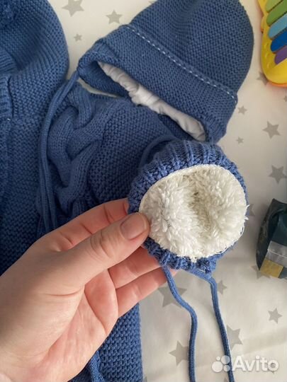 Комбинезон вязанный