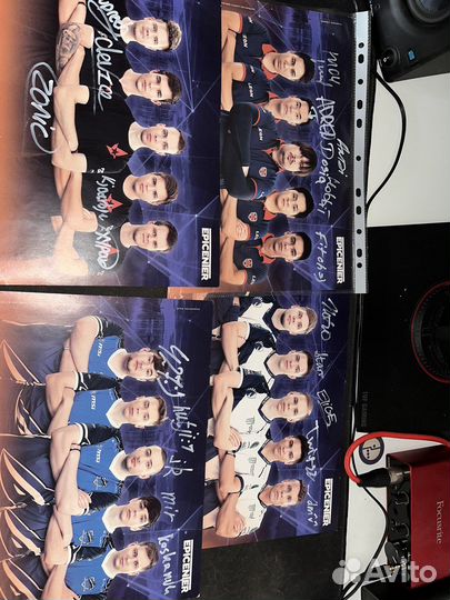 Автографы epicenter и др