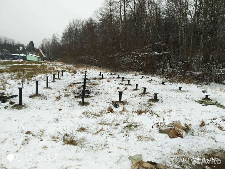 Сваи винтовые