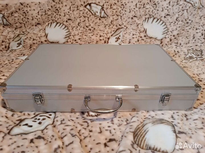 Набор для пикника/гриля/шашлыков в кейсе