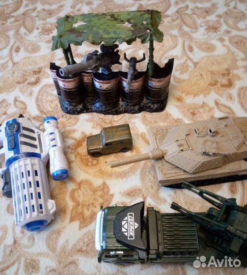 Военная машина, танк,бластер