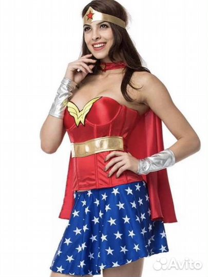 Костюм Чудо Женщины карнавальный S