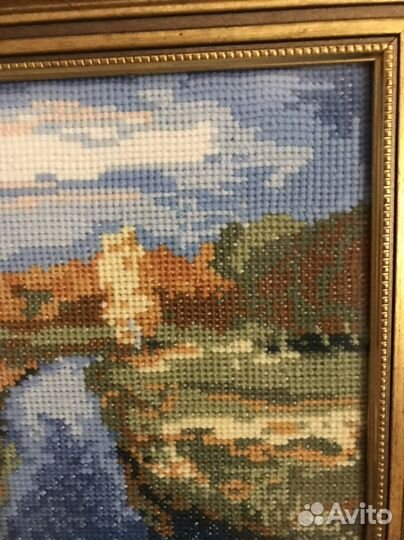 Картина вышитая крестом