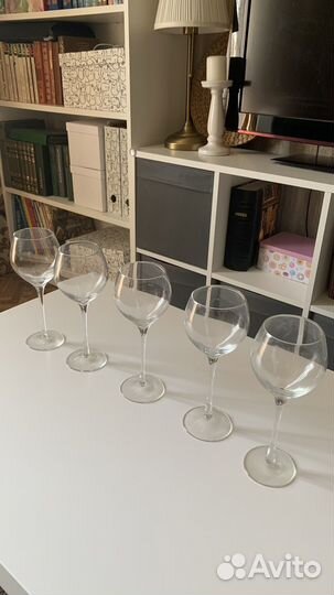Бокалы стекло 5 шт