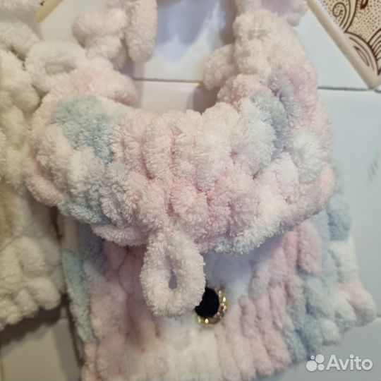 Сумочка детская из Ализе пуффи