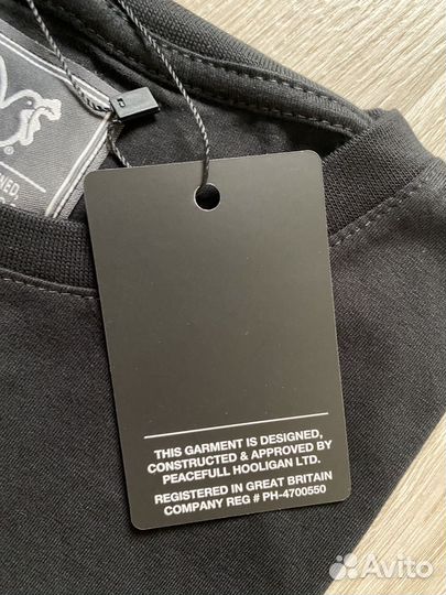 Футболка peaceful hooligan