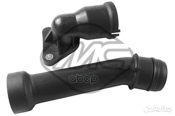 Патрубок системы охлаждения 03870 metalcaucho