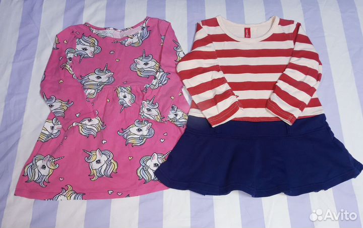 Вещи на девочку 80-86. Пакетом