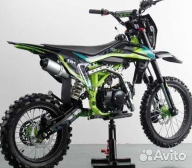 Мотоцикл racer TRX125E зелёный