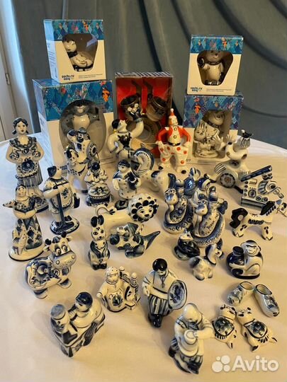 Статуэтки гжель