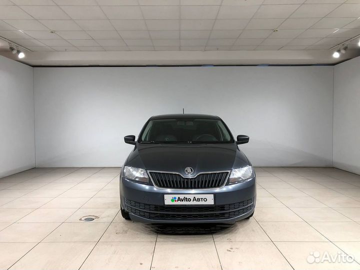 Skoda Rapid 1.6 МТ, 2017, 200 280 км