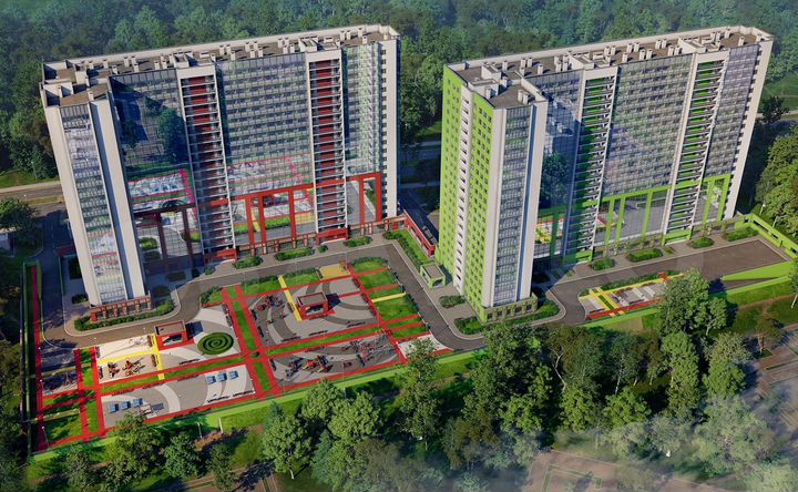 Квартира-студия, 23,2 м², 19/22 эт.