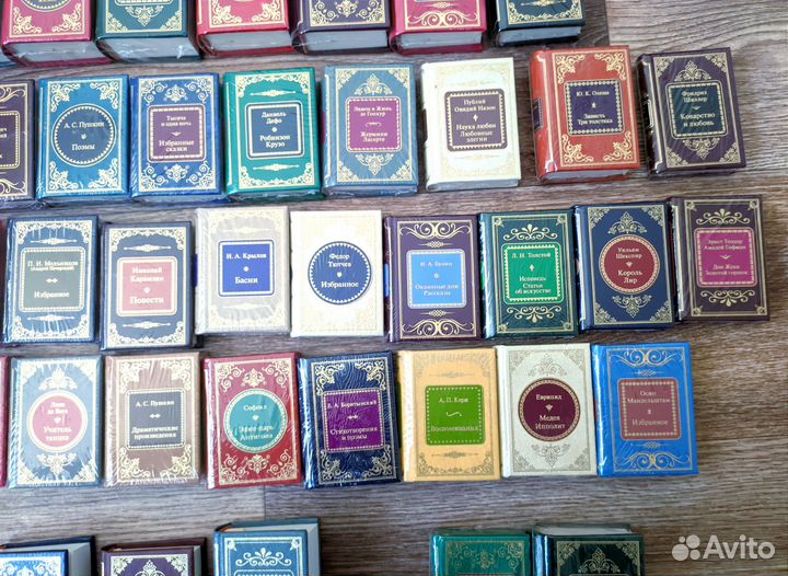 Книги в миниатюре деагостини