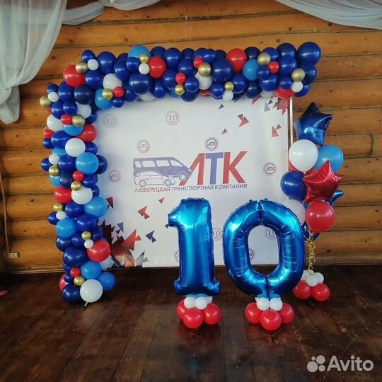 Оформление воздушными шарами