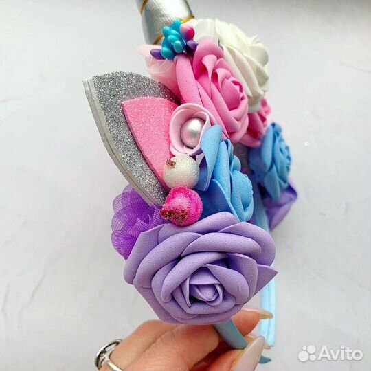 Ободок-единорожка