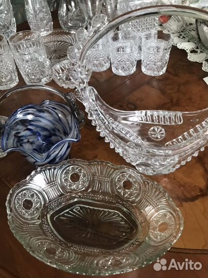 Хрустальная посуда СССР