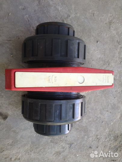 Шаровый кран пвх