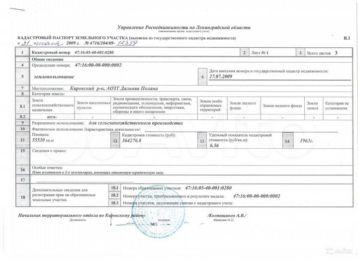 Участок 5 га (СНТ, ДНП)