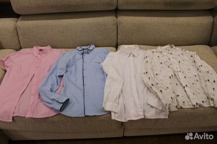 Блузки школьные рост 145-164