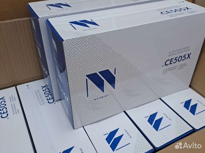Картриджи hp ce505x