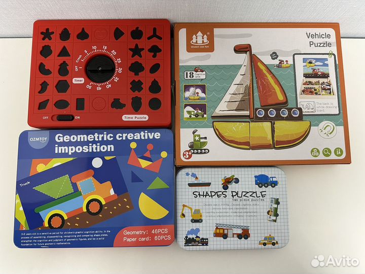 Настольные и развивающие игры