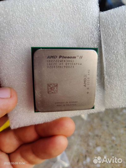 Процессор Phenom ii x3 720 2.8 ггц (AM3+) +рад+вен
