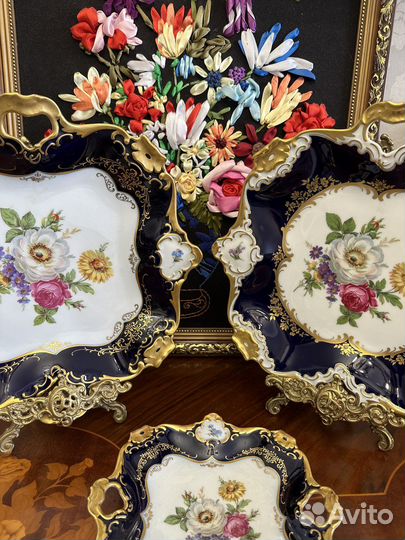 Квадраты, подносы с ручками Кайзер, Алка