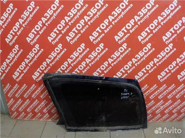 Стекло кузова заднее левое Nissan Sunny traveller