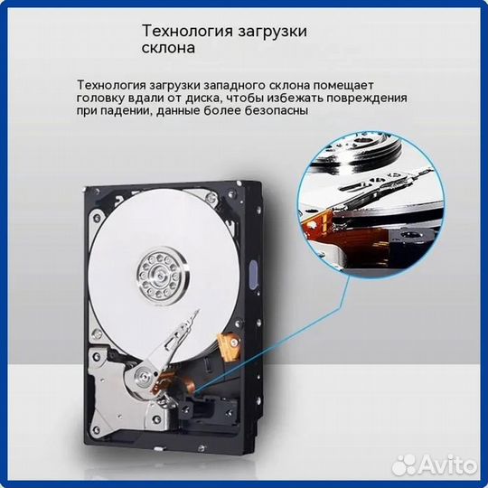 1 тб Внутренний жесткий диск Western Digital Blue