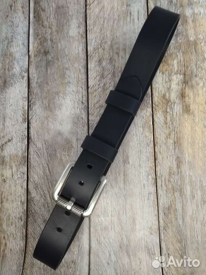 Мужской кожаный ремень ручной работы