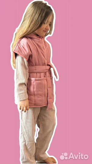 Жилетка для девочки новая